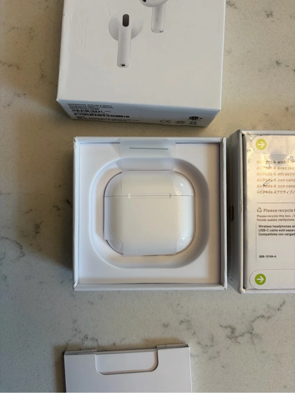 AirPods gen 4s never used comes with every thing (ONE DAY SHIPPING)